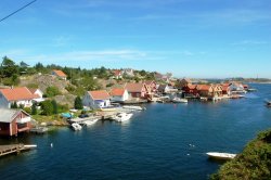 Die östliche Seite von Flekkerøy